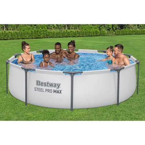 Piscină cu cadru metalic Bestway Steel Pro Max 305x76 cm, 4678 litri cumpăra în Chișinau