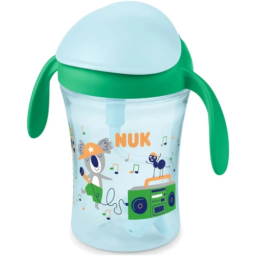 Поильник с трубочкой NUK Motion Cup в асс. (8+ мес), 230 мл купить в Кишиневе