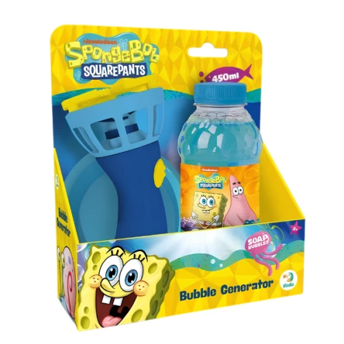 Машинка для мыльных пузырей Dodo SpongeBob, 450 мл купить в Кишиневе