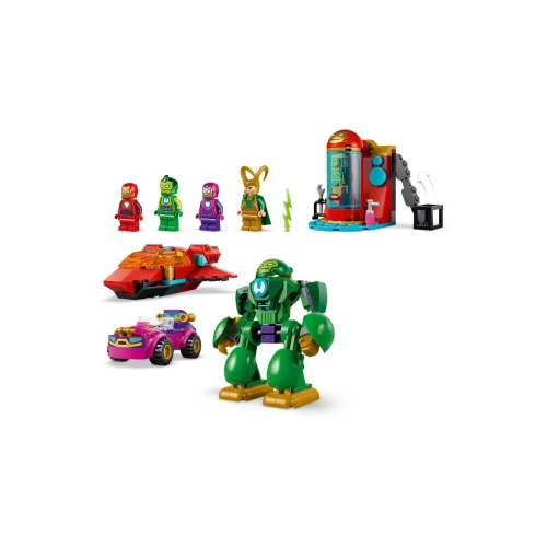 Set construcție Lego Marvel Loki vs. Team Iron Man, 204 elemente cumpăra în Chișinau