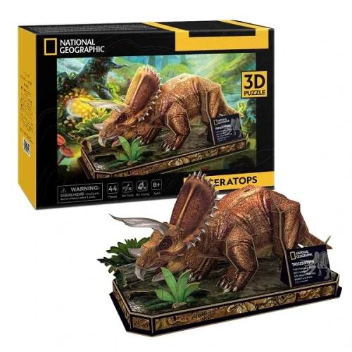 Пазл 3D Cubic Fun Triceratops, 44 элементов купить в Кишиневе