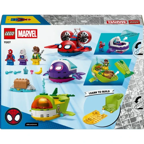 Set construcție Lego Marvel Spidey: Underwater Vehicles, 154 elemente cumpăra în Chișinau