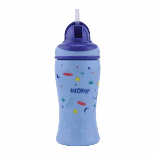 Cană cu pai Nuby Neon Flip It 12+ luni 360 ml cumpăra în Chișinau