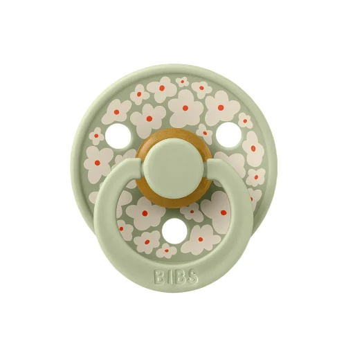 Пустышка круглая латексная Bibs Jasmine Sage, 6-18 мес. купить в Кишиневе