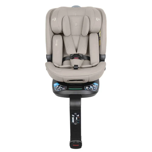 Scaun auto 40-150 cm (i-Size) Isofix KikkaBoo i-Bond Champagne, rotativ 360 cumpăra în Chișinau