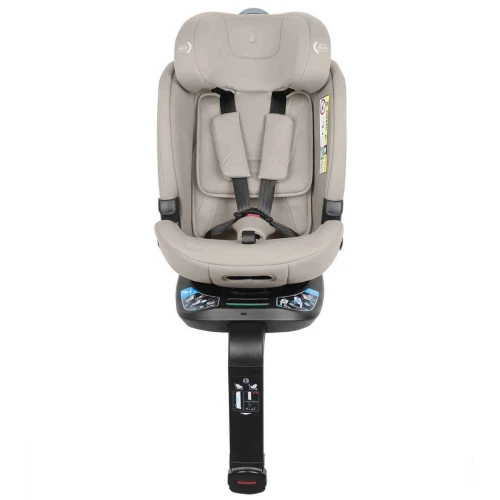 Scaun auto 40-150 cm (i-Size) Isofix KikkaBoo i-Bond Champagne, rotativ 360 cumpăra în Chișinau