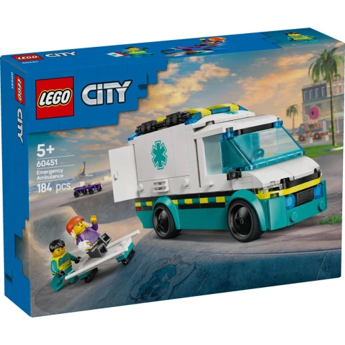 Конструкторы Lego City Emergency Ambulance, 184 элемента купить в Кишиневе