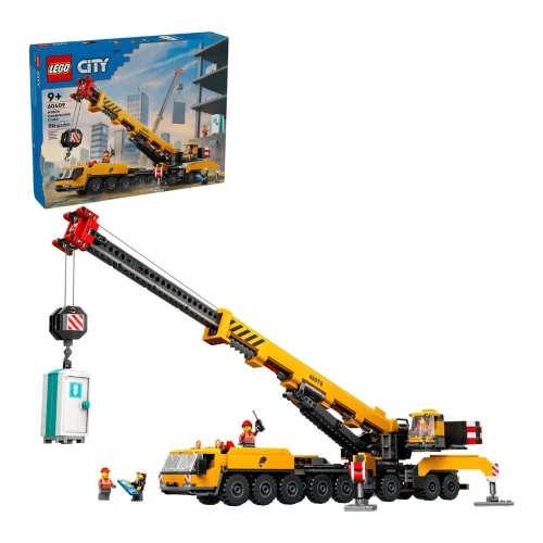 Конструктор Lego City Yellow Mobile Construction Crane 60409, 1116 элементов купить в Кишиневе