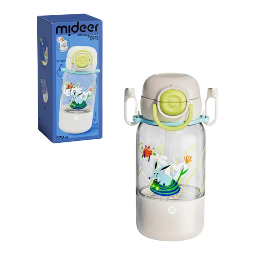 Sticlă pentru apă Mideer Plant City Cangurul, tritan, 590 ml cumpăra în Chișinau