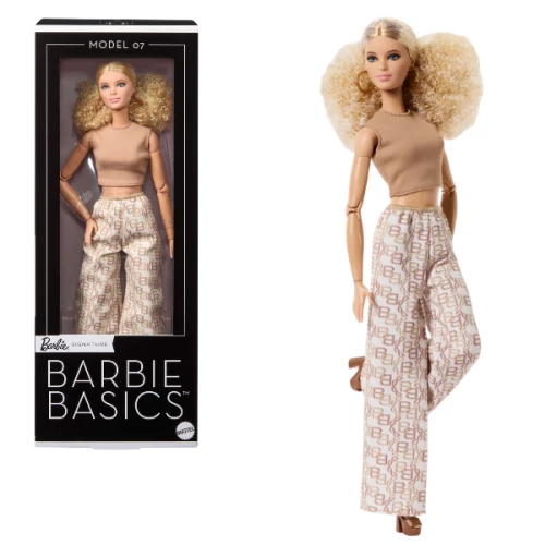 Păpușă de colecție Barbie Basics Culori neutre 07, 32 cm cumpăra în Chișinau