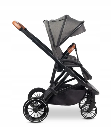 Прогулочная коляска с реверсивным блоком Caretero Ratio DarkGrey купить в Кишиневе