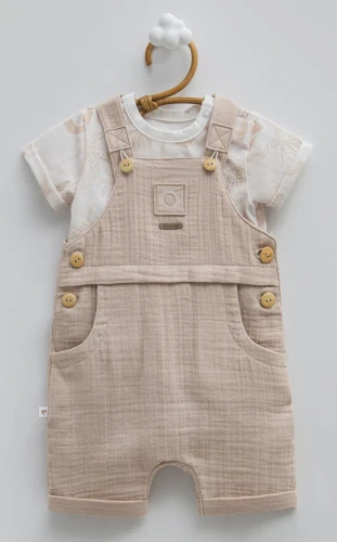 Salopetă Caramell Free Boy Brown & Ivory (3-6L) cumpăra în Chișinau