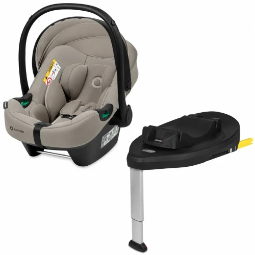 Комплект автолюлька 40-87 см и база Isofix (I-Size) Lionelo Astrid Beige Sand Plus Beige Taupe купить в Кишиневе