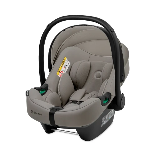 Комплект автолюлька 40-87 см и база Isofix (I-Size) Lionelo Astrid Beige Sand Plus Beige Taupe купить в Кишиневе