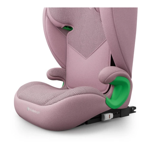 Автокресло 100-150 см (i-Size) Isofix KinderKraft Junior Fix 2 Plus розовое купить в Кишиневе