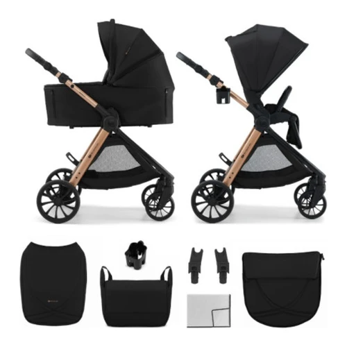 Cărucior 2/1 Kinderkraft Vesto 2 Black cumpăra în Chișinau