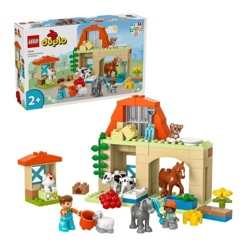 Set construcție Lego Duplo Caring for Animals at the Farm, 74 elemente cumpăra în Chișinau