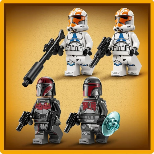 Конструкторы Lego Star Wars Siege of Mandalore Battle Pack, 116 элементов купить в Кишиневе