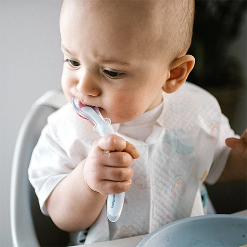 Lingura BabyOno Flexible Blue cumpăra în Chișinau