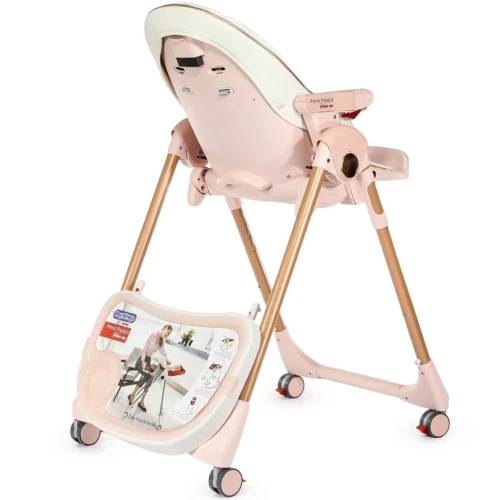 Стульчик для кормления 2 в 1 Peg Perego Prima Pappa Follow Me Mon Amour купить в Кишиневе