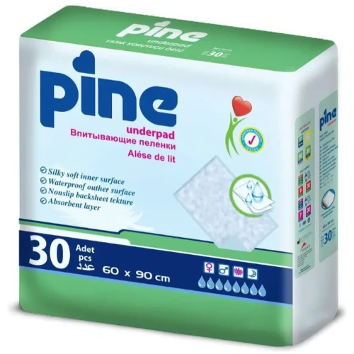 Пеленки одноразовые Pine (60x90 см), 30 шт. купить в Кишиневе