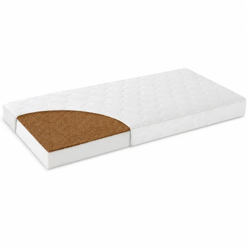 Set Pătuț Kuzea Anghelina-2 Alb + Saltea Kuzea 120x60 + Lenjerie 8 Piese PernaMea Confort cumpăra în Chișinau