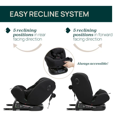 Scaun auto 40-150 cm (i-Size) Isofix Chicco Unico Evo Black, rotativ 360 cumpăra în Chișinau