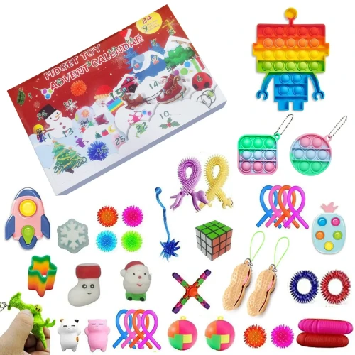 Calendar advent Essa Toys cu jucării antistres și pasiență cumpăra în Chișinau