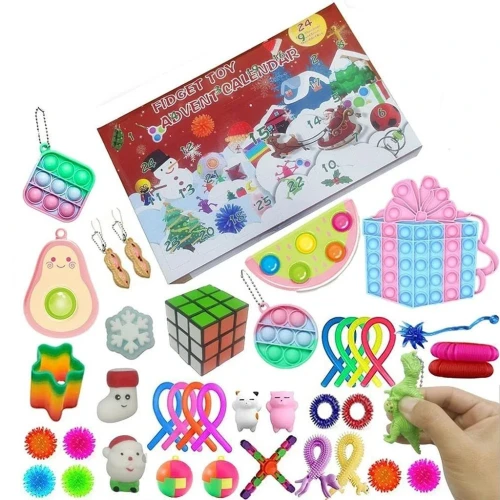 Calendar advent Essa Toys cu jucării antistres și pasiență cumpăra în Chișinau