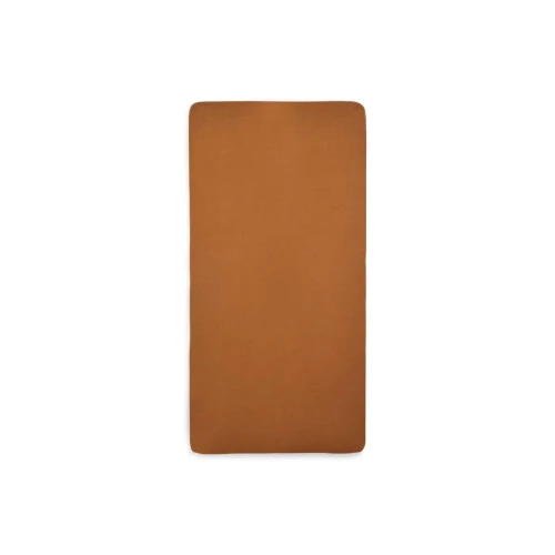 Простыня на резинке Jollein Jersey Caramel & Biscuit, 120x60 см, 2 шт. купить в Кишиневе