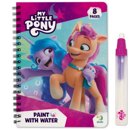 Set de colorat Dodo cu apă Poni, seria My Little Pony, 8 pagini cumpăra în Chișinau