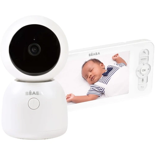 Видеоняня Beaba Wi-Fi Zen Connect Night Light White, 300 м купить в Кишиневе