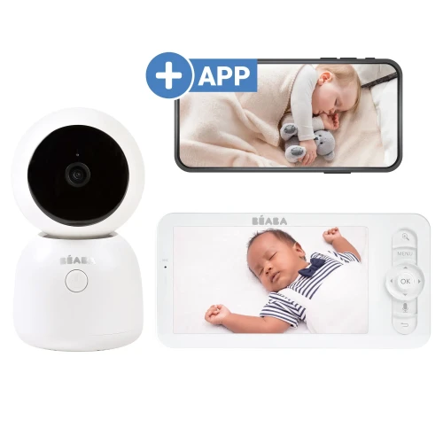 Monitor video bebeluși Beaba Wi-Fi Zen Connect Night Light White, 300 m cumpăra în Chișinau