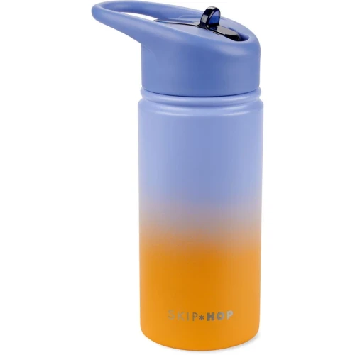Sticluță termoizolantă cu pai Skip Hop Wander Blue (4 ani+), 450 ml cumpăra în Chișinau