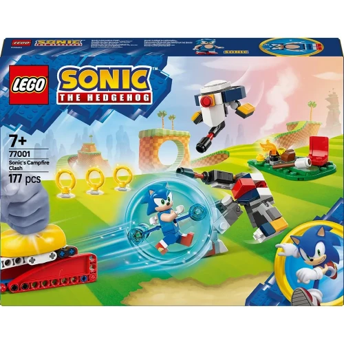 Set construcție Lego Sonic's Campfire Clash, 177 elemente cumpăra în Chișinau