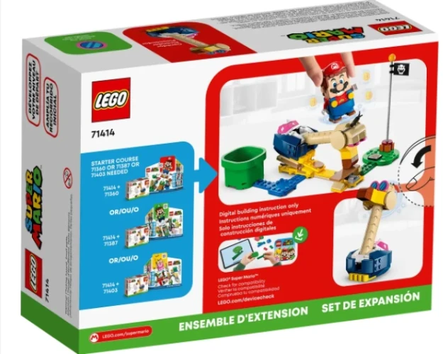 Конструкторы Lego Super Mario Conkdors Noggin Bopper Expansion Set, 130 элементов купить в Кишиневе