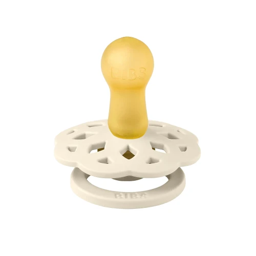 Suzetă rotundă din latex Bibs Boheme Ivory & Blossom (6-18 luni), 2 buc. cumpăra în Chișinau