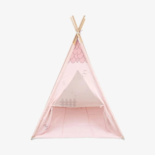 Палатка для детей с матрасом KikkaBoo TeePee House Pink купить в Кишиневе