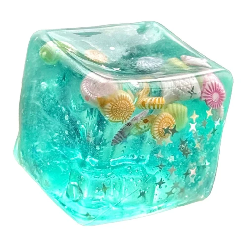 Игрушка-антистресс Essa Toys Needoh Flippy Ice Cube с ракушками, 5,5 × 5,5 × 5,5 см купить в Кишиневе