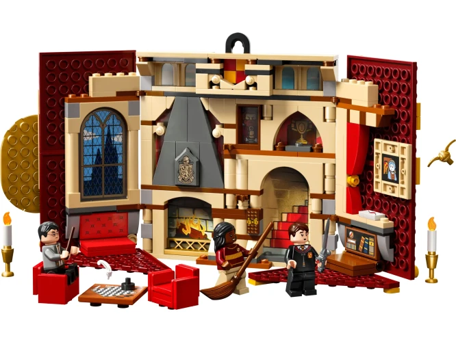 Set construcție Lego Harry Potter Gryffindor House Banner, 285 elemente cumpăra în Chișinau