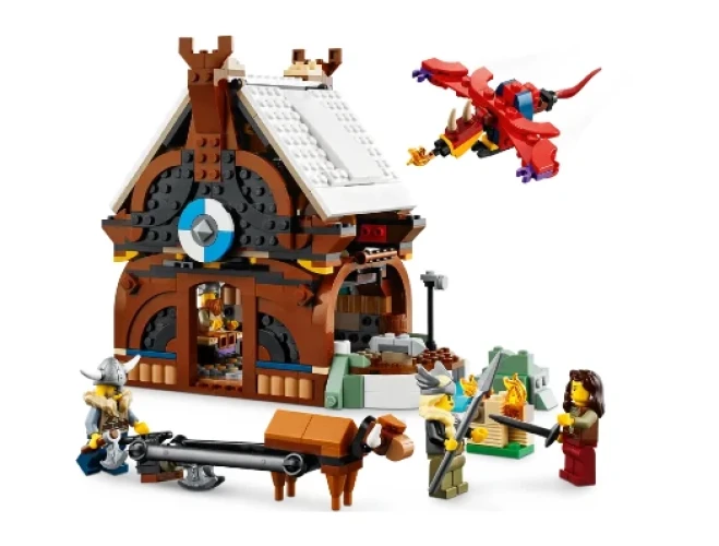 Set constructie Lego Creator Viking Ship and the Midgard Serpent, 1192 elemente cumpăra în Chișinau