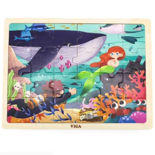 Puzzle din lemn Viga Sea, 24 elemente cumpăra în Chișinau