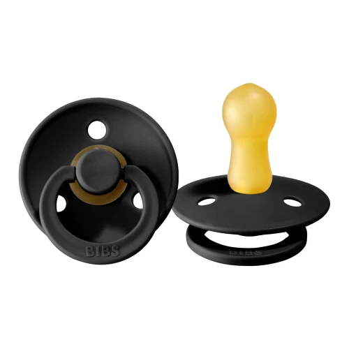 Suzetă rotundă din latex Bibs Colour Black, mărimea L (18-36 luni) cumpăra în Chișinau