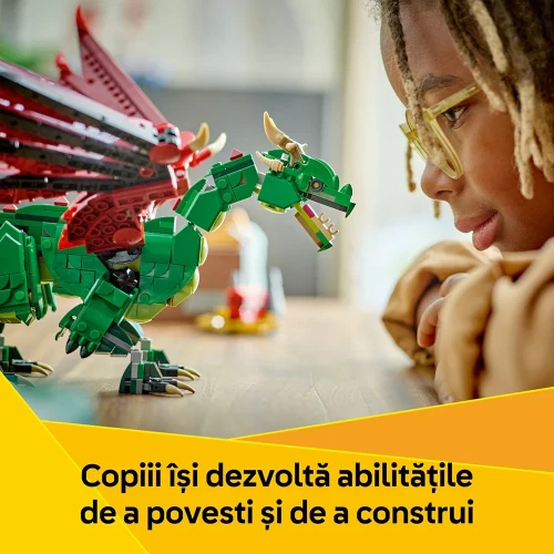 Set construcție Lego Creator Medieval Dragon, 715 elemente cumpăra în Chișinau