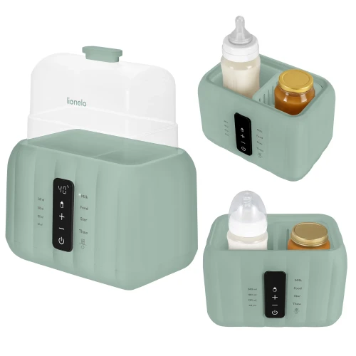 Подогреватель для бутылочек 6 в 1 Lionelo Thermup Duo Green Mist купить в Кишиневе