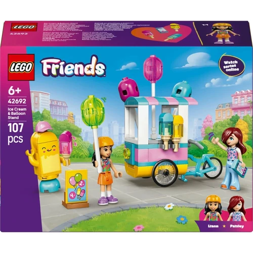 Конструкторы Lego Friends Ice Cream & Balloon Stand, 107 элементов купить в Кишиневе