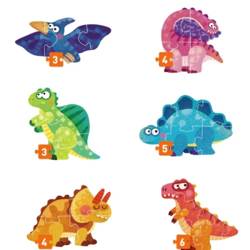 Puzzle Mideer Cute Dinosaurus, 25 elemente cumpăra în Chișinau