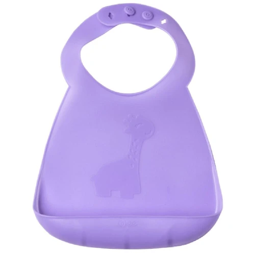 Слюнявчик из силикона WeeBaby Prime Розовый, Оранжевый, Фиолетовый, Голубой купить в Кишиневе