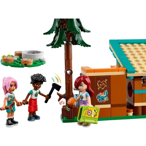 Set construcție Lego Friends Adventure Camp Cozy Cabins, 437 elemente cumpăra în Chișinau