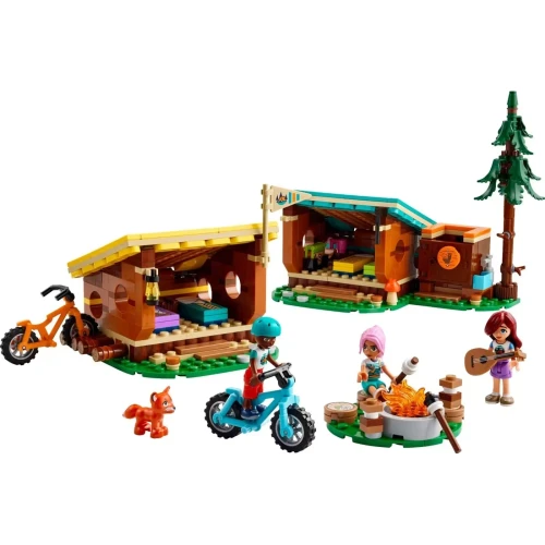 Set construcție Lego Friends Adventure Camp Cozy Cabins, 437 elemente cumpăra în Chișinau
